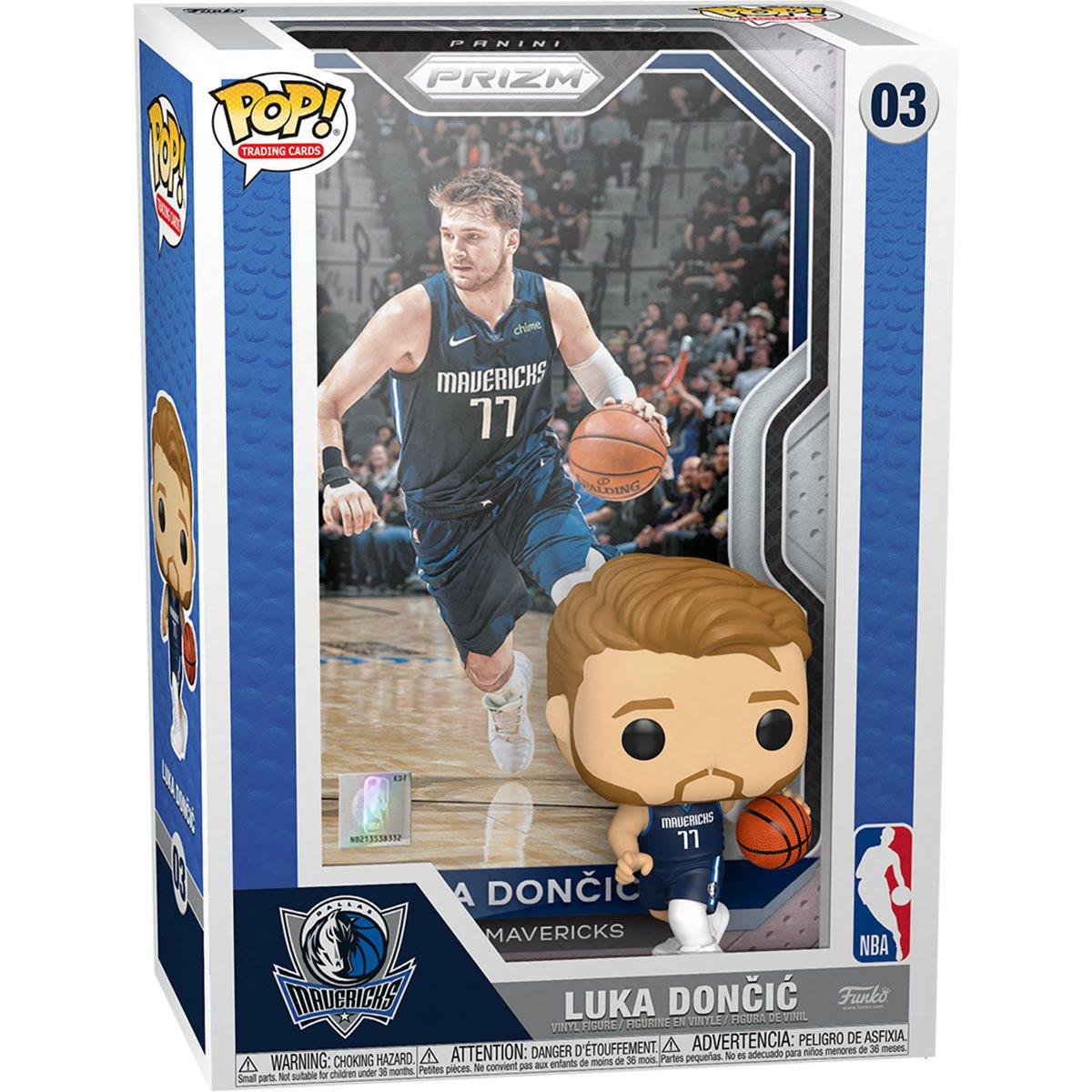NBA Luka Doncic Pop! Trading Card Figure with Case - D-Pop