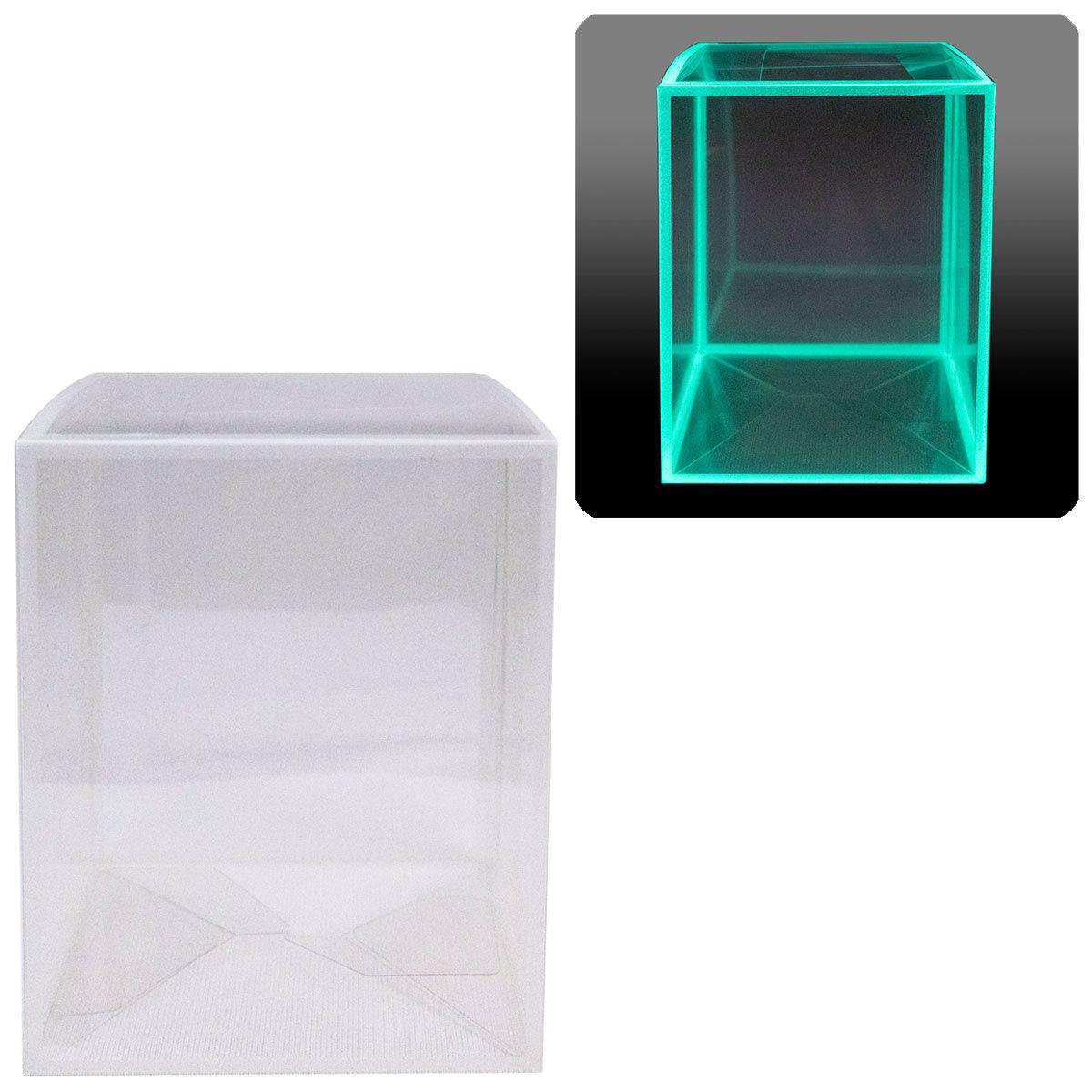 Premium Pop Protectors Vinyl Display Box Case Green Glow in The Dark - 0.40mm - D-Pop
