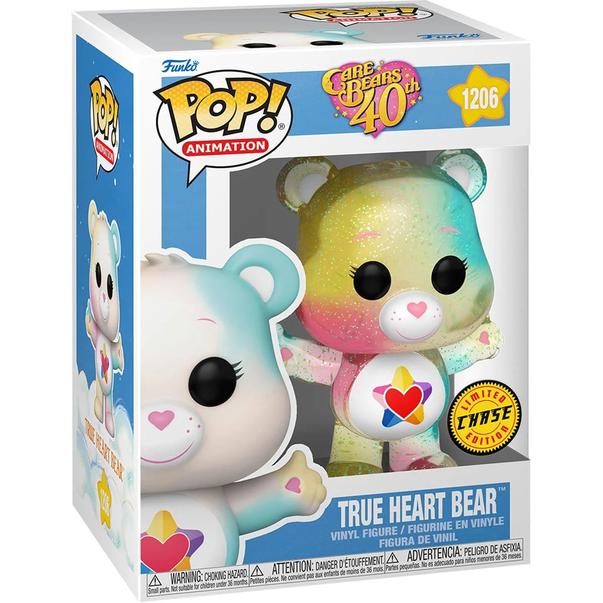 True Heart Bear Care Bears 40th Anniversary Pop! Vinyl Figure