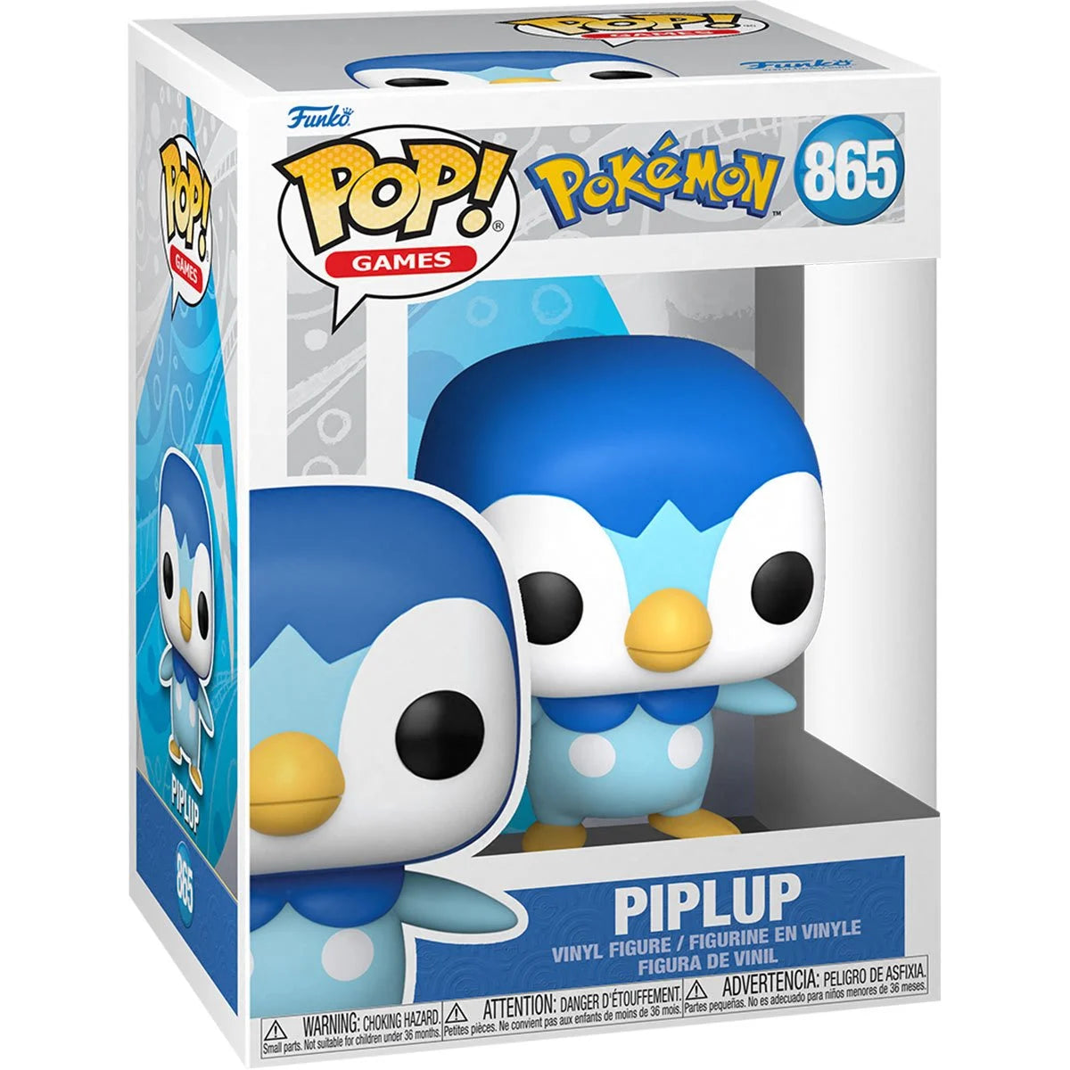 Pokemon Piplup Pop! Vinyl Figure - D-Pop