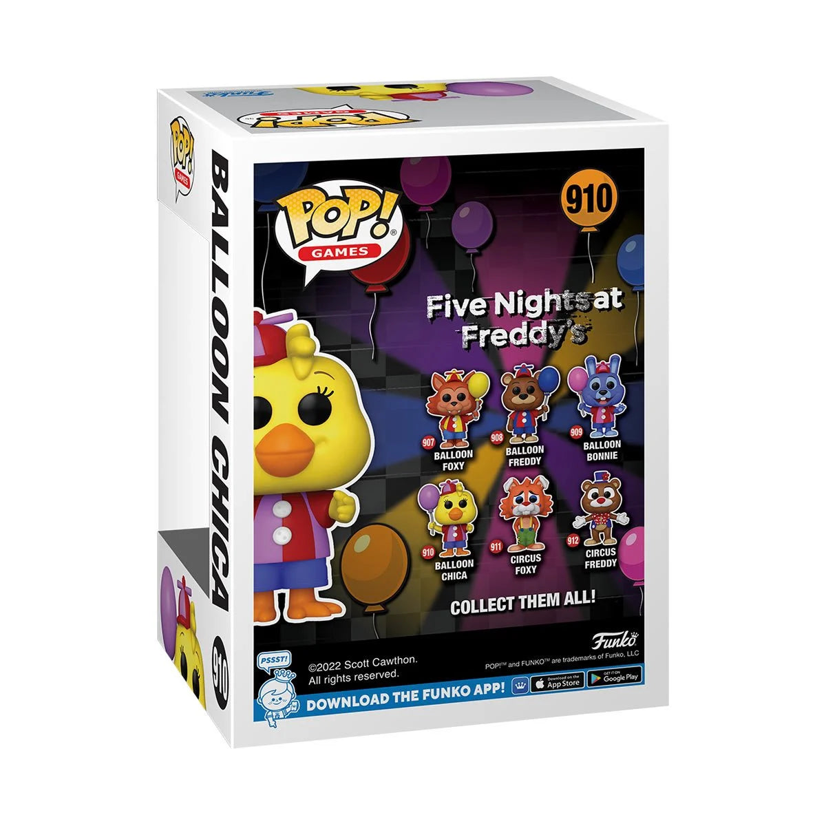 Balloon Chica Five Nights at Freddy's FUNKO POP! GAMES