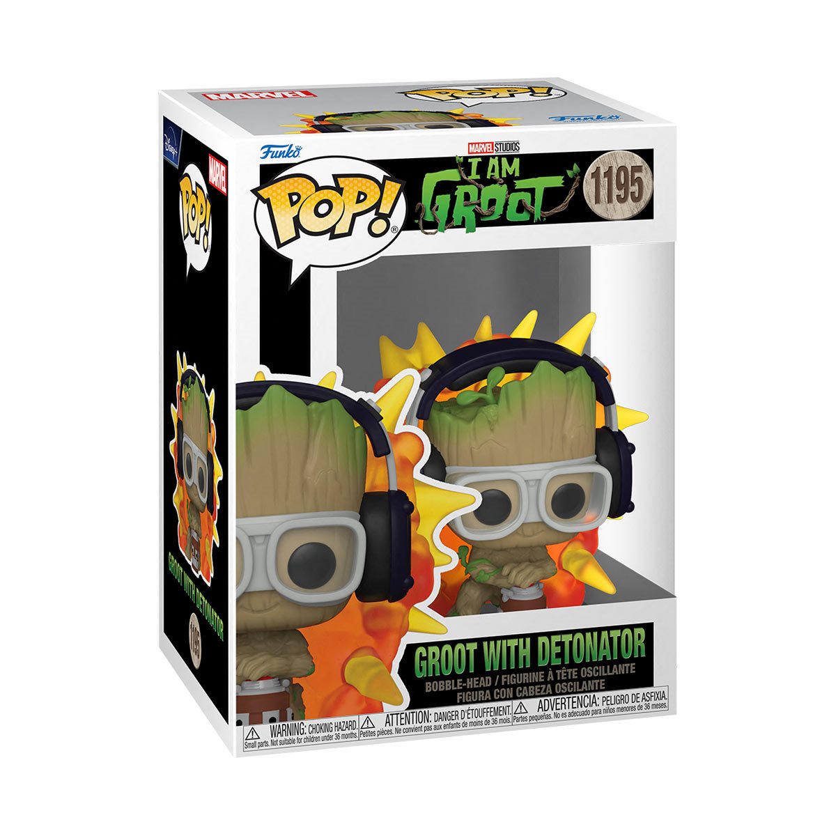 I Am Groot with Detonator Pop! Vinyl Figure
