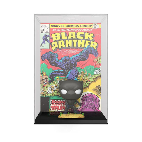 Black Panther Pop! Comic Cover Figure with Case - D-Pop