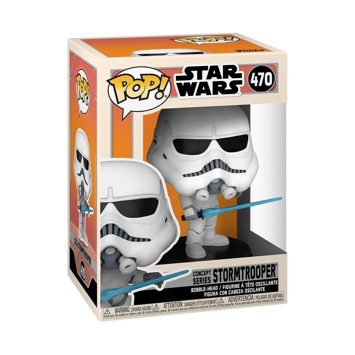Star Wars: Concept Series Stormtrooper Pop! Vinyl Figure - D-Pop