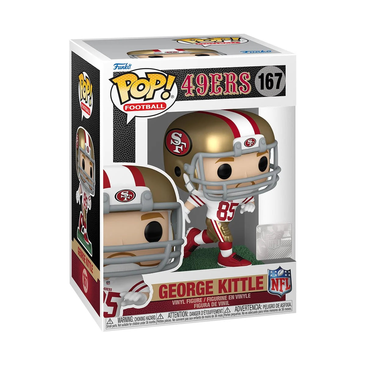George Kittle NFL 49ers Pop! Vinyl Figure