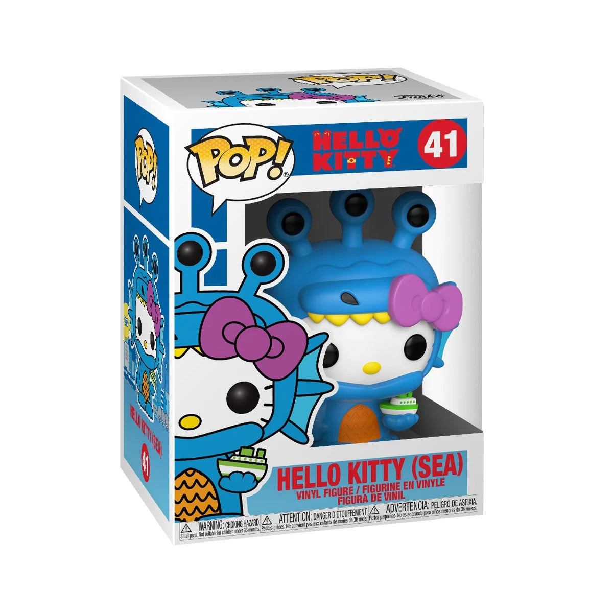 Sanrio Hello Kitty x Kaiju Sea Kaiju Pop! Vinyl Figure - D-Pop