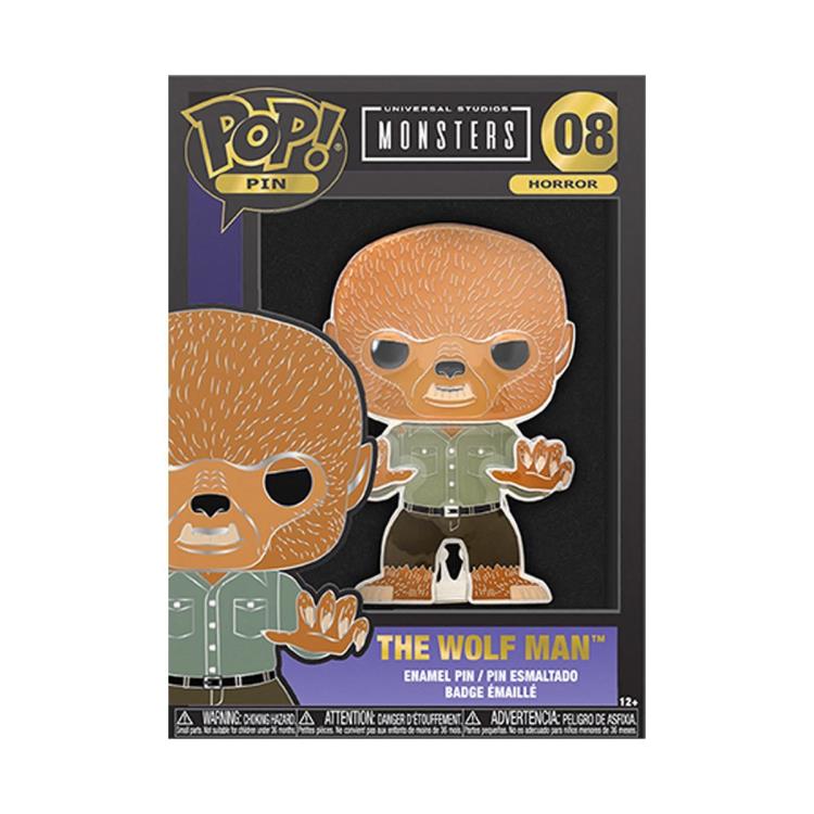 The Wolfman Universal Monsters FUNKO POP! PINS