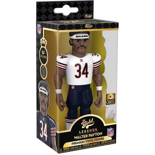 Walter Payton Bears NFL 5-Inch Funko Vinyl Gold Figure  w/ Chance of chase!