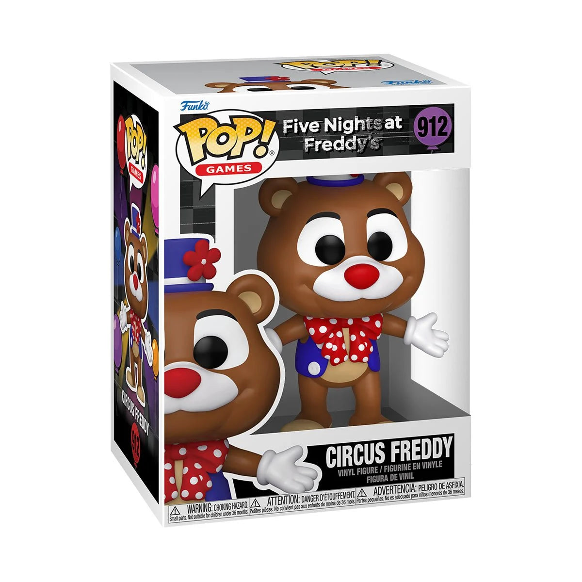 Circus Freddy Five Nights at Freddy's FUNKO POP! GAMES