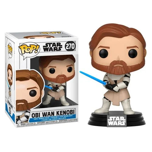 Obi Wan Kenobi Star Wars The Clone Wars Pop! Vinyl Figure #270
