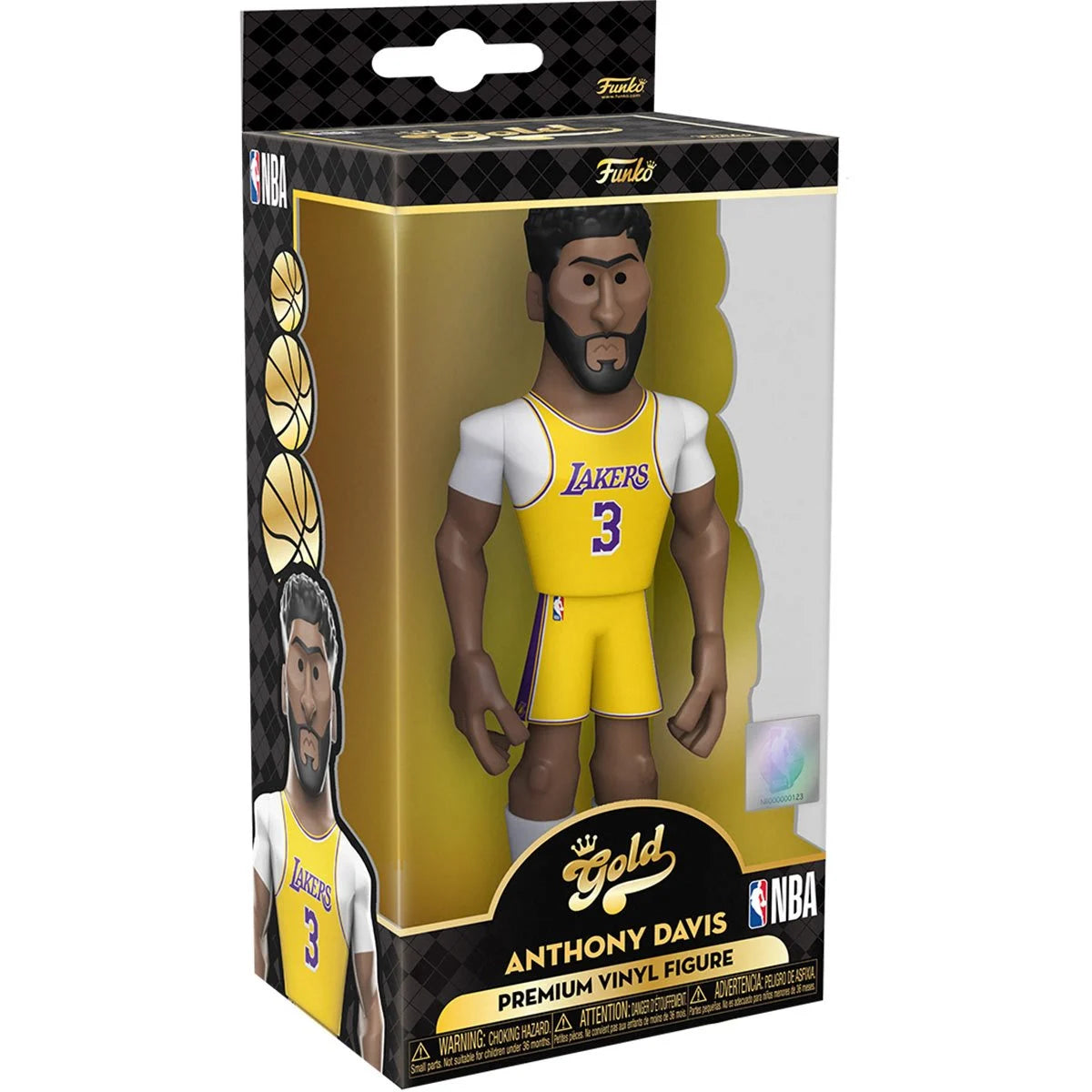 Anthony Davis Lakers NBA 5-Inch Funko Vinyl Gold Figure w/ Chance of chase!