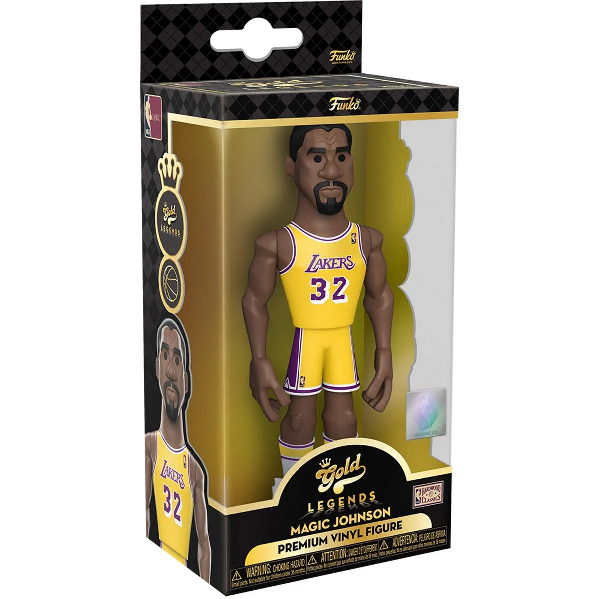 Magic Johnson Lakers NBA Legends 5-Inch Funko Vinyl Gold Figure w/ Chance of chase!
