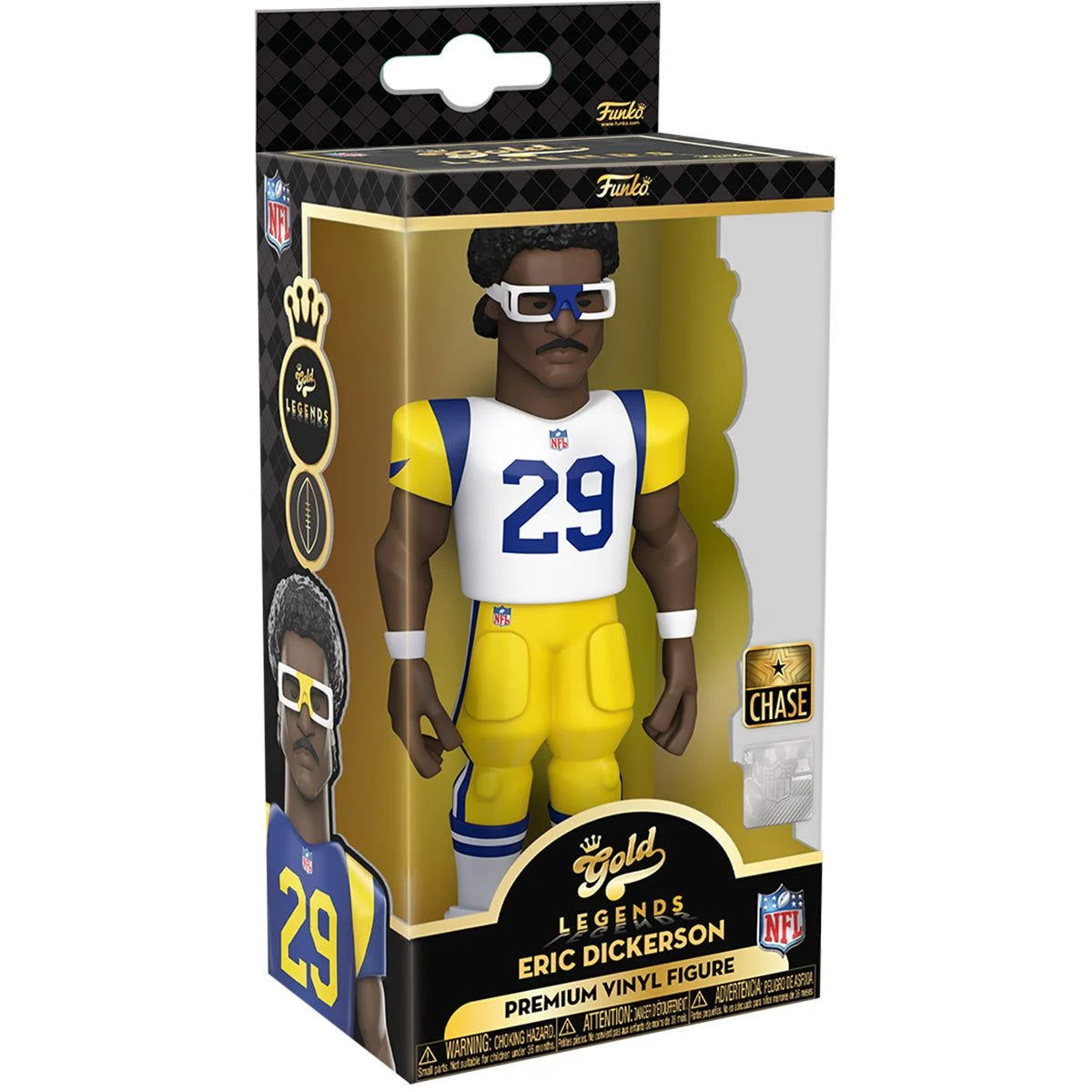 Eric Dickerson Colts NFL Legends 5-Inch Funko Vinyl Gold Figure w/ Chance of chase!