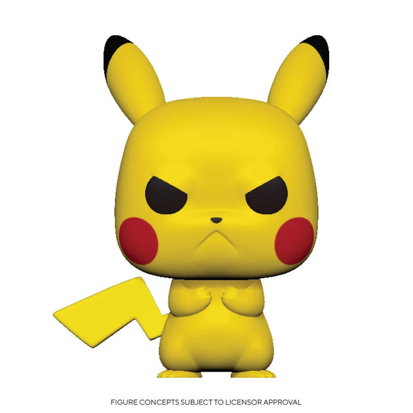 Pokemon Grumpy Pikachu Pop! Vinyl Figure - D-Pop
