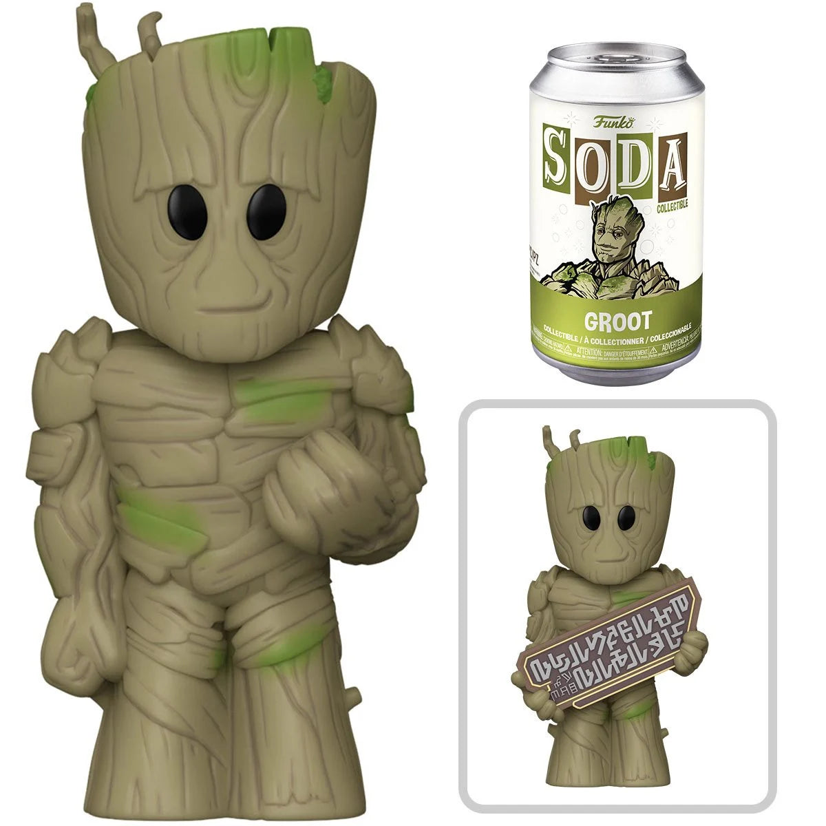 Groot Guardians of the Galaxy Volume 3 Funko Vinyl Soda w/ Chance of chase!