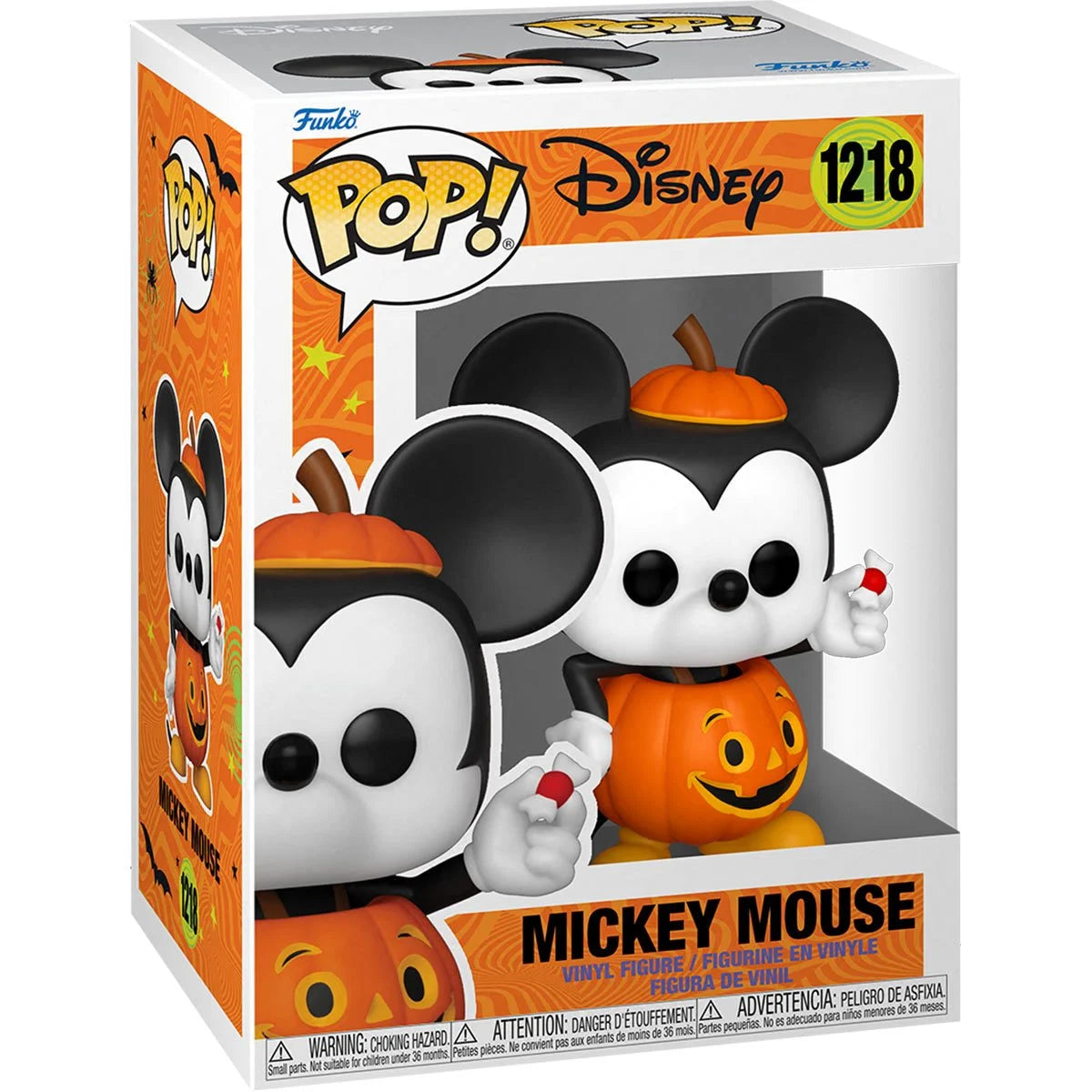 Disney Trick or Treat Mickey Mouse Pop! Vinyl Figure - D-Pop