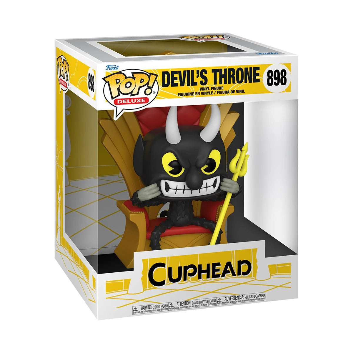 Cuphead Devil's Throne Deluxe Pop! Vinyl Figure