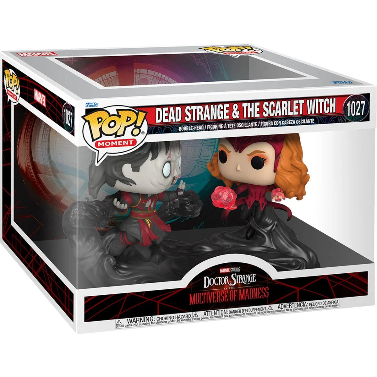 Doctor Strange in the Multiverse of Madness Dead Strange and The Scarlet Witch Pop! Moment - D-Pop