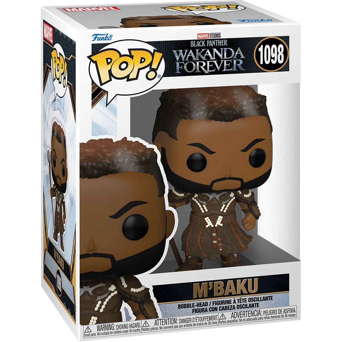 Black Panther: Wakanda Forever M'Baku Pop! Vinyl Figure - D-Pop