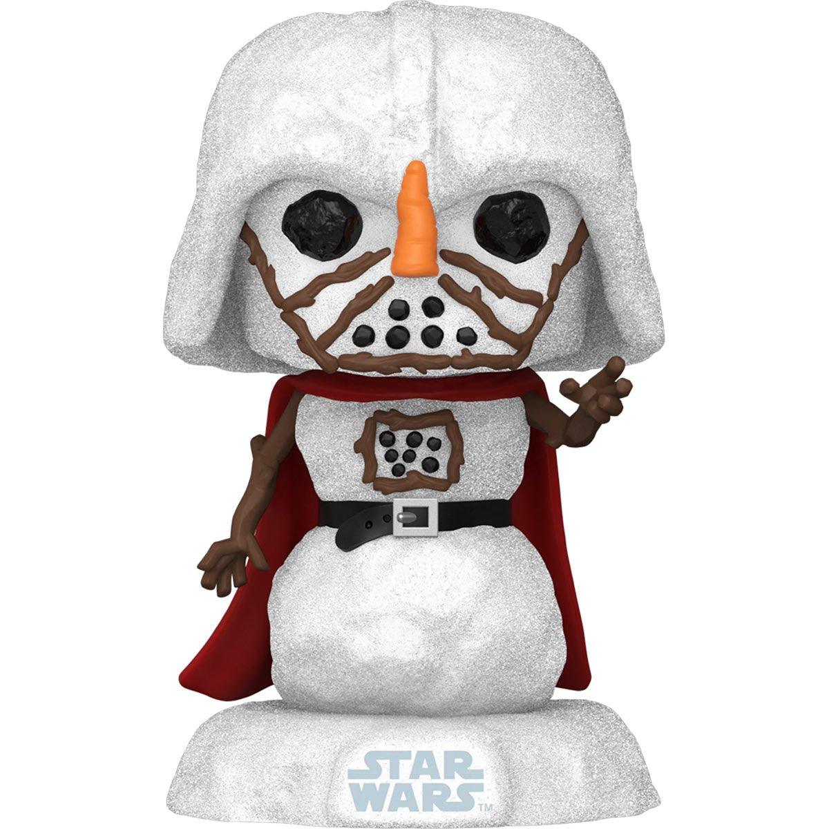 Star Wars Holiday Darth Vader Snowman Pop! Vinyl Figure - D-Pop