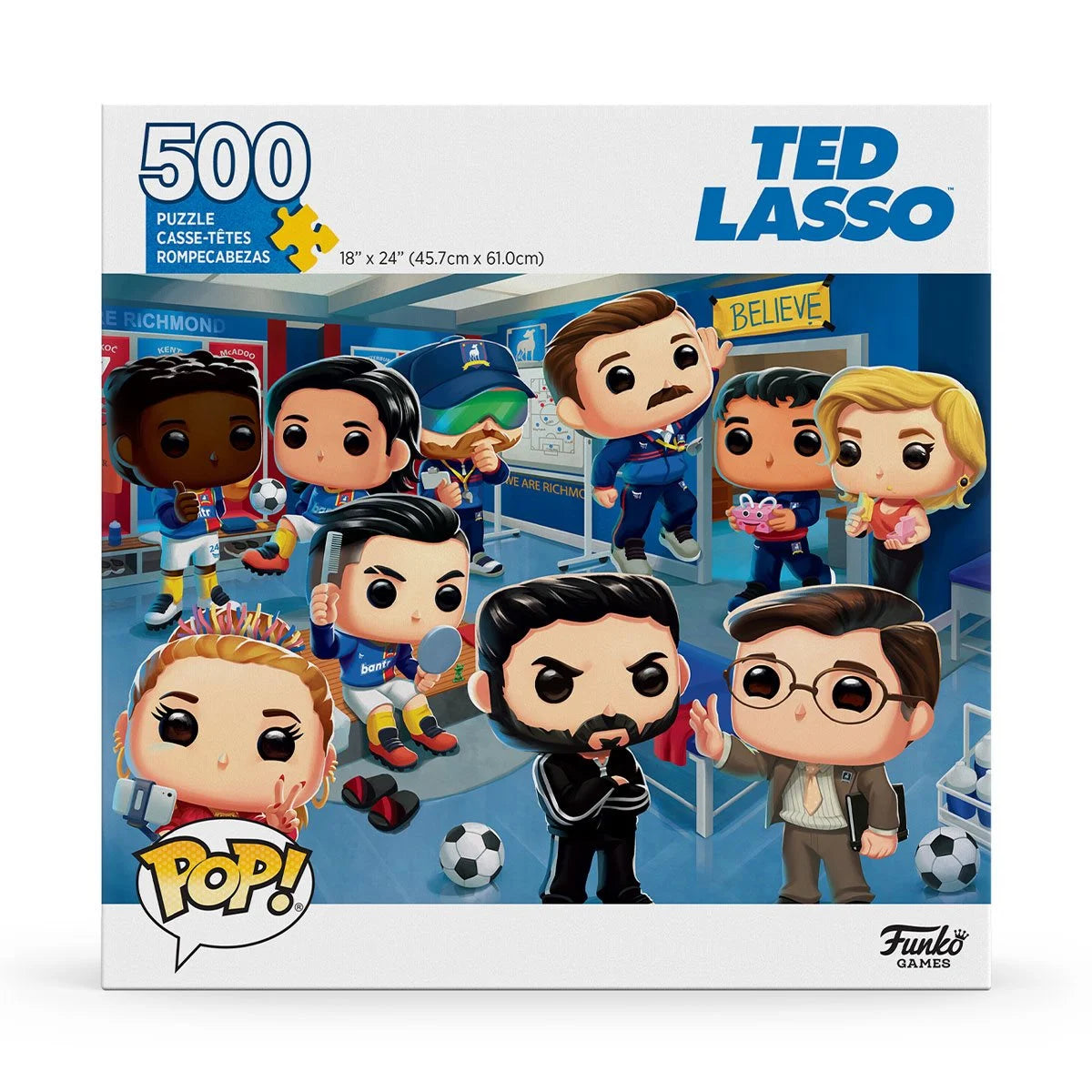 Ted Lasso 500-Piece Funko Pop! Puzzles