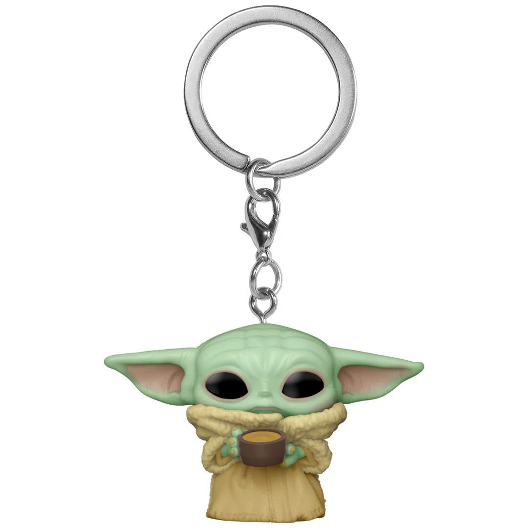 The Child with Cup Star Wars: The Mandalorian Pocket Pop! Key Chain