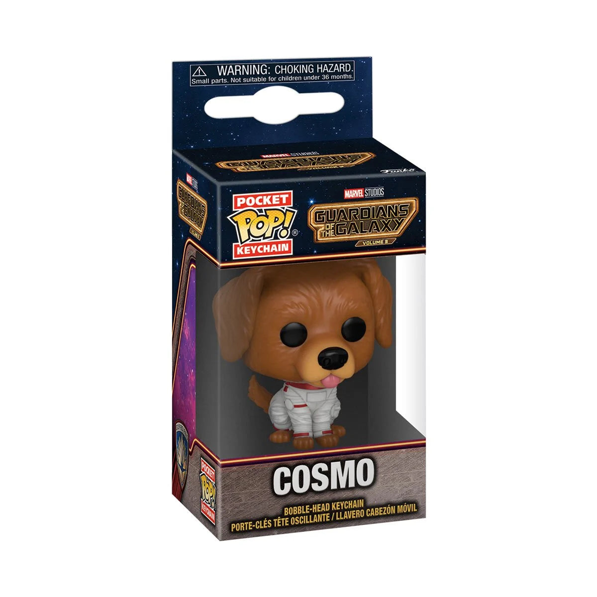 Cosmo Guardians of the Galaxy Volume 3  Pocket Pop! Key Chain