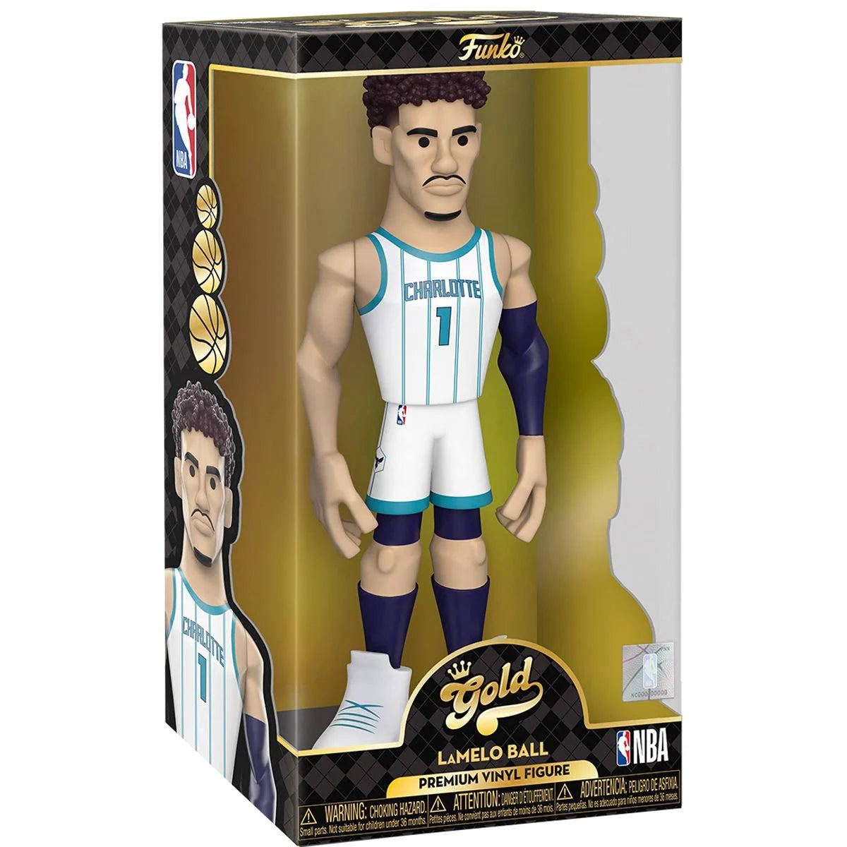 Lamelo Ball NBA 12-Inch Funko Vinyl Gold Figure w/ Chance of chase!