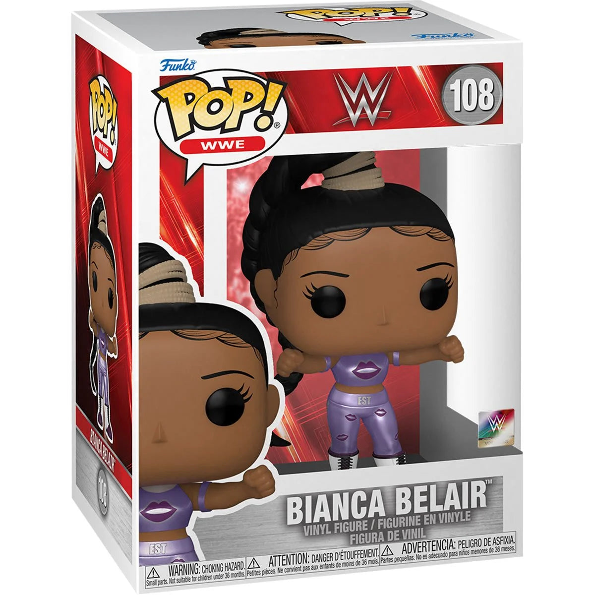 Bianca Belair WWE (WM37) Pop! Vinyl Figure