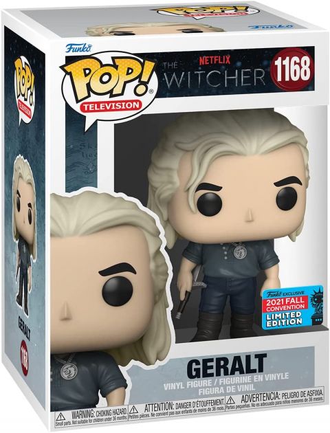 Geralt The Witcher Funko Pop! Figure 2021 Fall Convention Exclusive