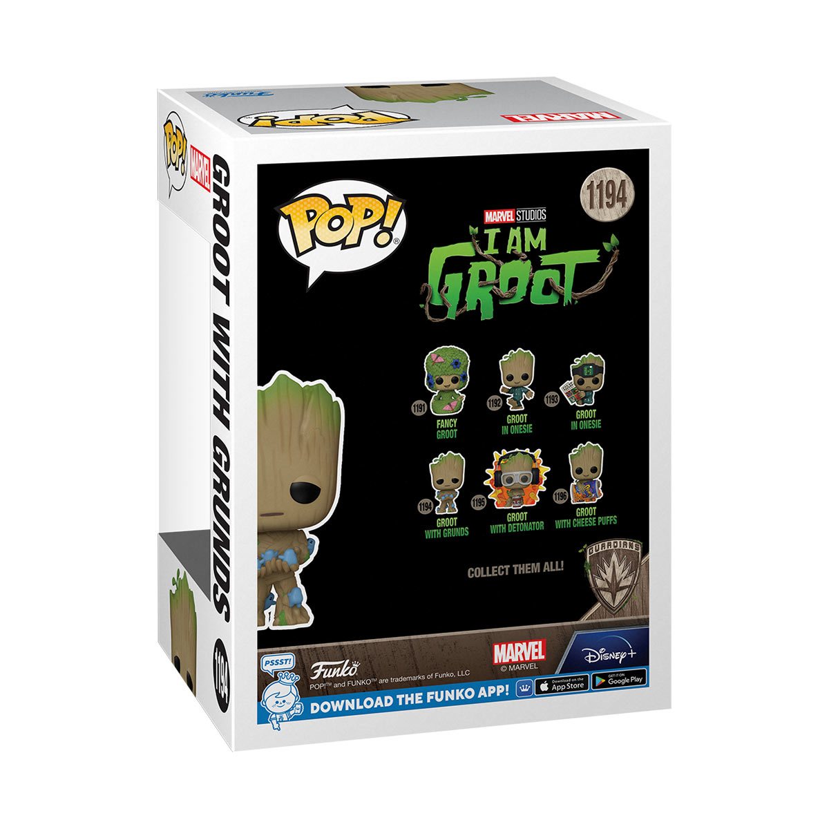 I Am Groot with Grunds Pop! Vinyl Figure