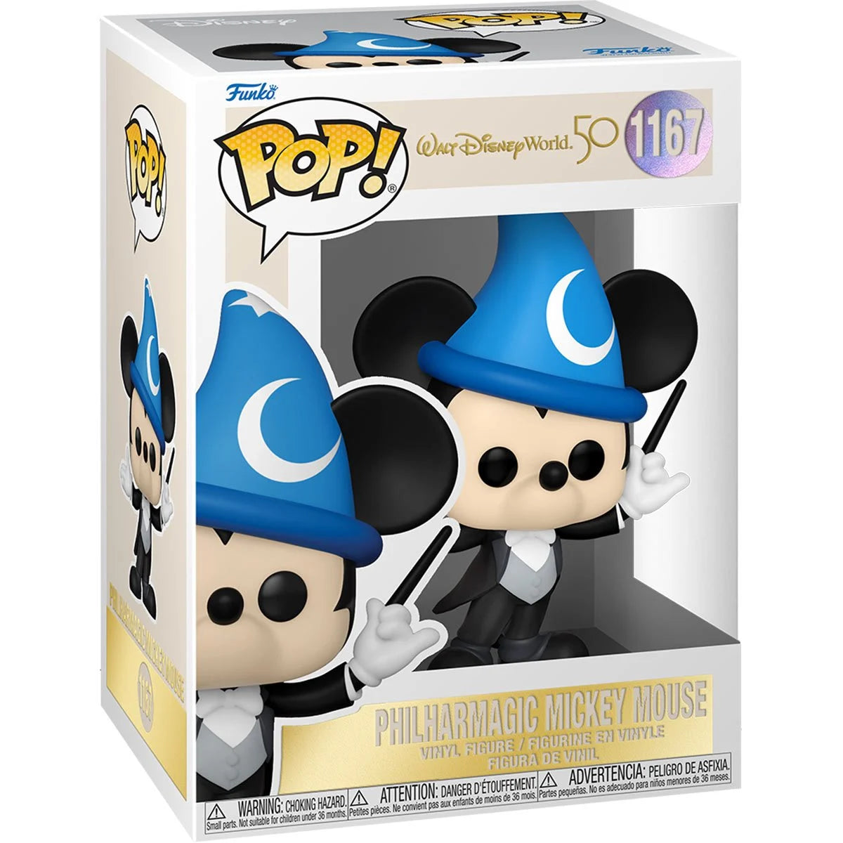 Mickey Mouse Walt Disney World 50th Anniversary PhilharMagic  Pop! Vinyl Figure
