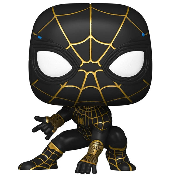 Spider-Man: No Way Home Spider-Man Black and Gold Suit Pop! Vinyl Figure - D-Pop