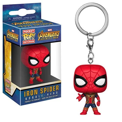Avengers: Infinity War Iron Spider Pocket Pop! Key Chain - D-Pop