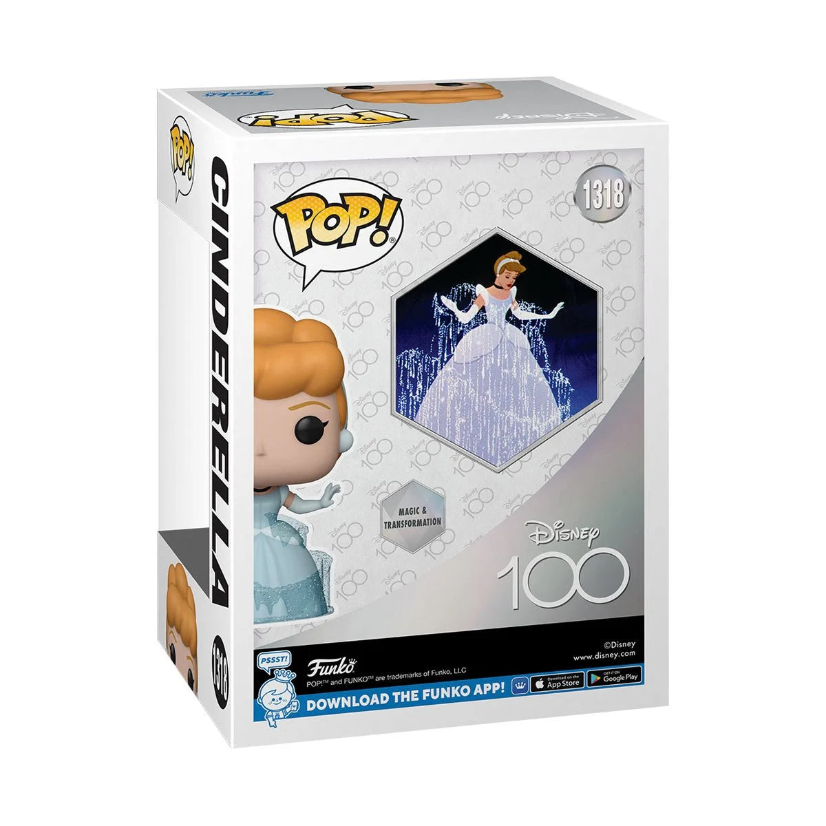 Cinderella Disney 100 Funko Pop! Vinyl Figure