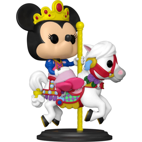 Minnie Mouse Walt Disney World 50th Anniversary on Prince Charming Regal Carrousel Pop! Vinyl Figure