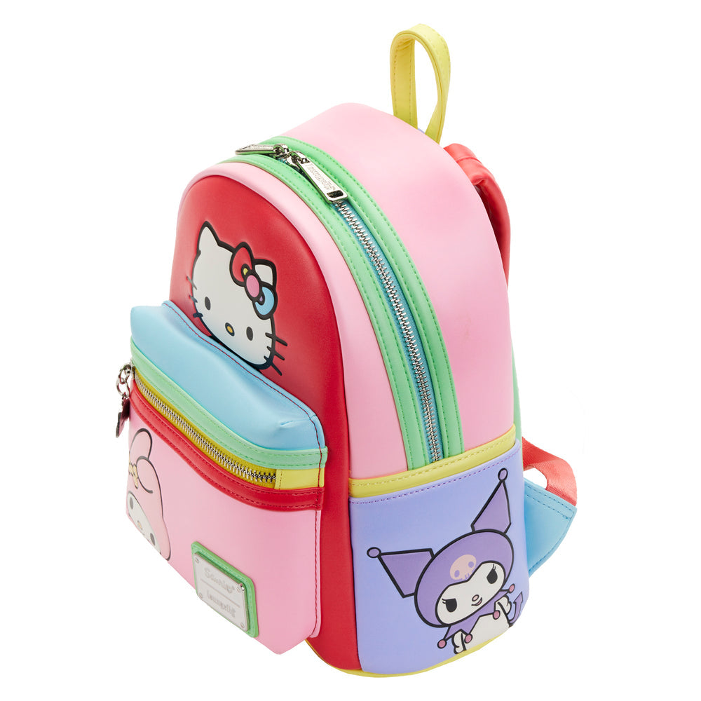 Hello Kitty and Friends Color Block Mini Backpack
