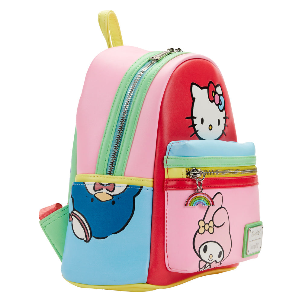 Hello Kitty and Friends Color Block Mini Backpack