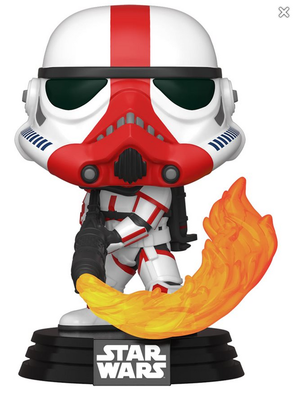 Incinerator Stormtrooper Star Wars: The Mandalorian Pop! Vinyl Figure