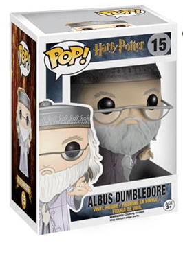 Harry Potter Dumbledore with Wand Pop! Vinyl Figure - D-Pop