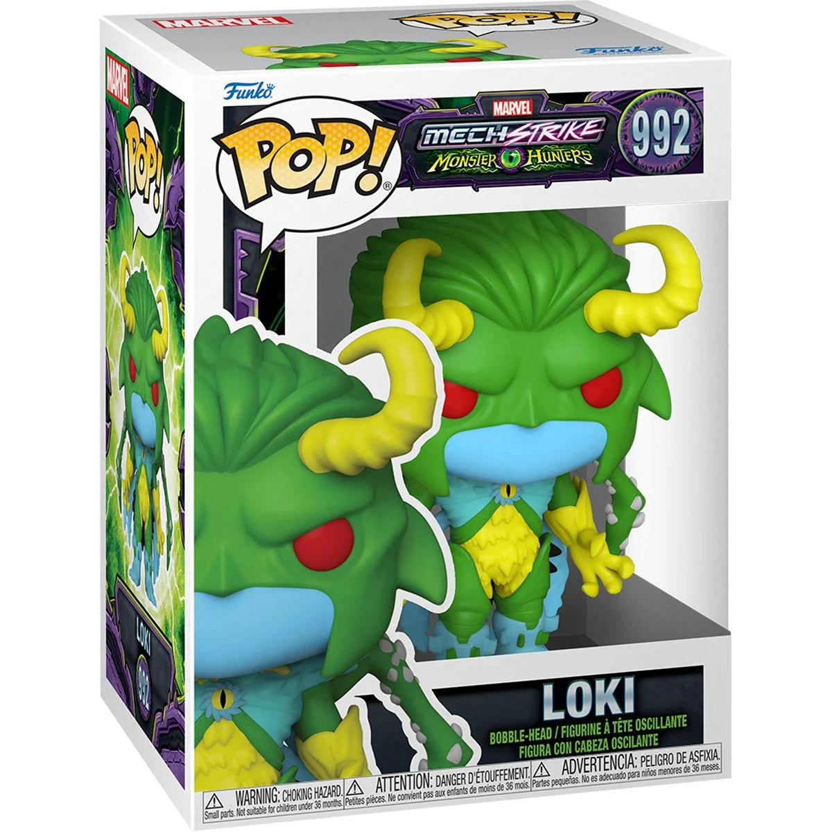 Marvel Monster Hunters Loki Pop! Vinyl Figure - D-Pop
