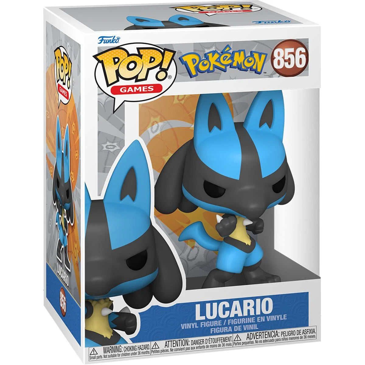 Pokemon Lucario Pop! Vinyl Figure - D-Pop