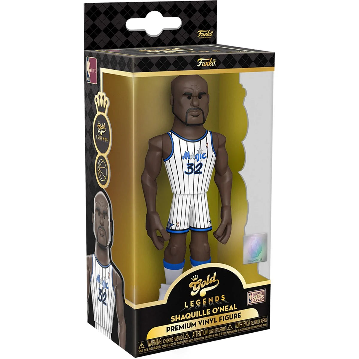 Shaquille O'Neal Magic NBA Legends  5-Inch Funko Vinyl Gold Figure w/ Chance of chase!