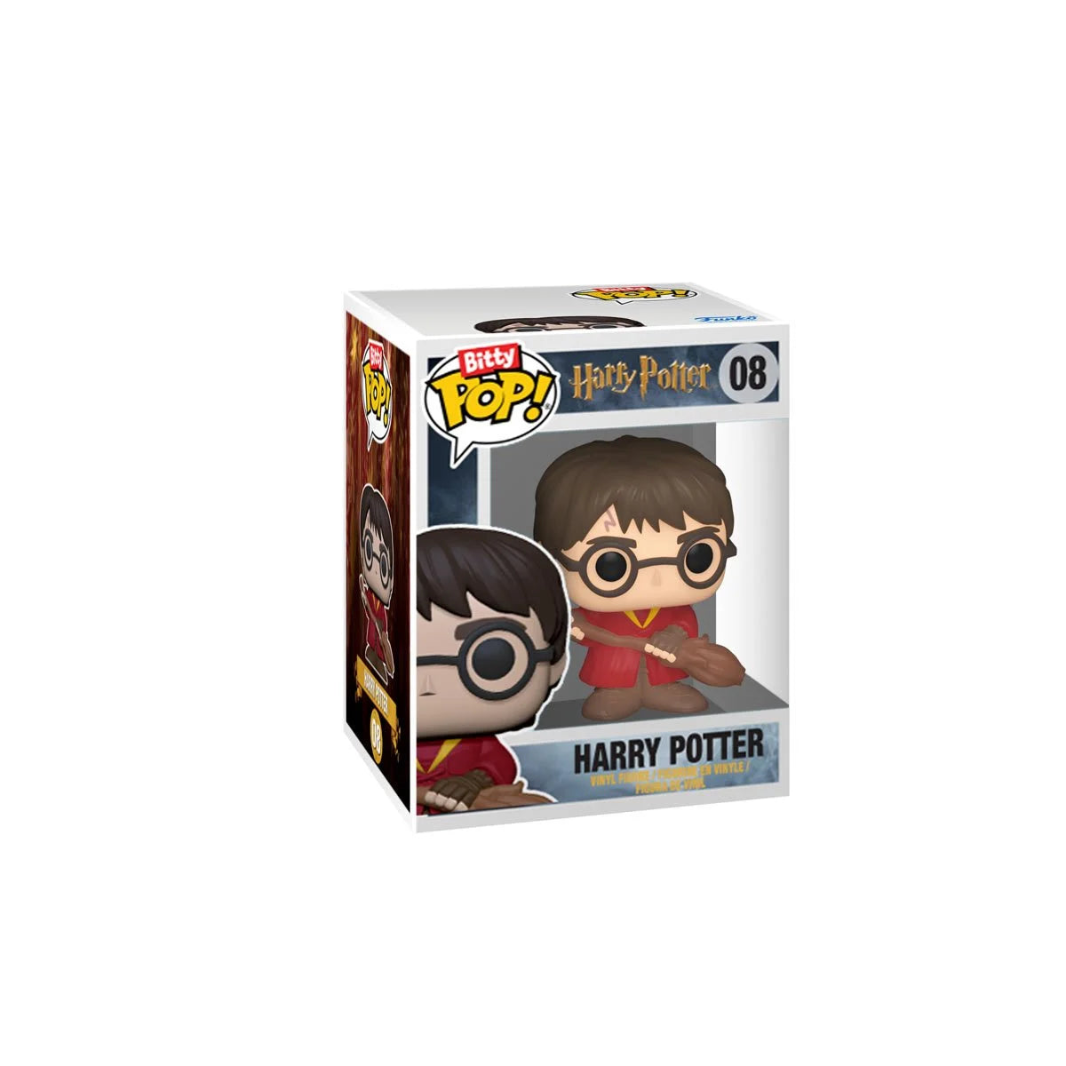 Harry Potter - Harry in Robe w/Scarf 4 Pack Funko Bitty Bop!