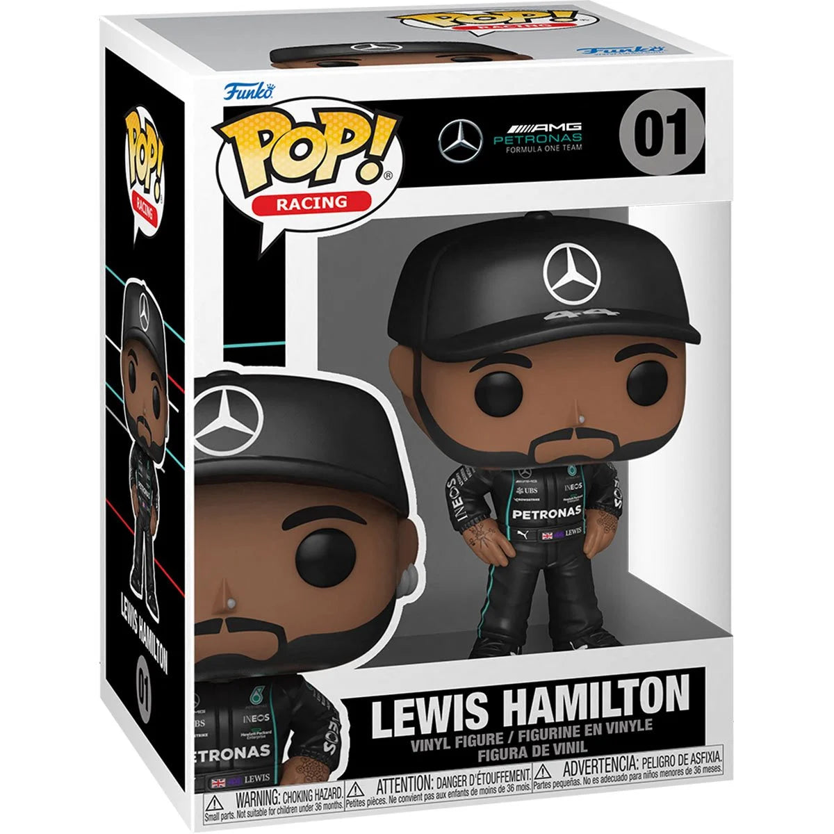 Mercedes-AMG Petronas Formula One Team Lewis Hamilton Pop! Vinyl Figure - D-Pop