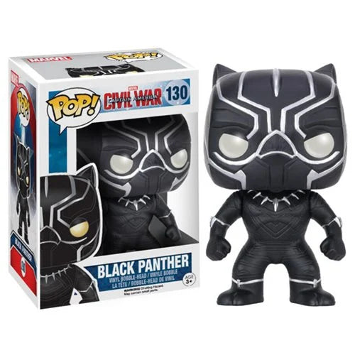 Captain America: Civil War Black Panther Pop! Vinyl Figure - D-Pop