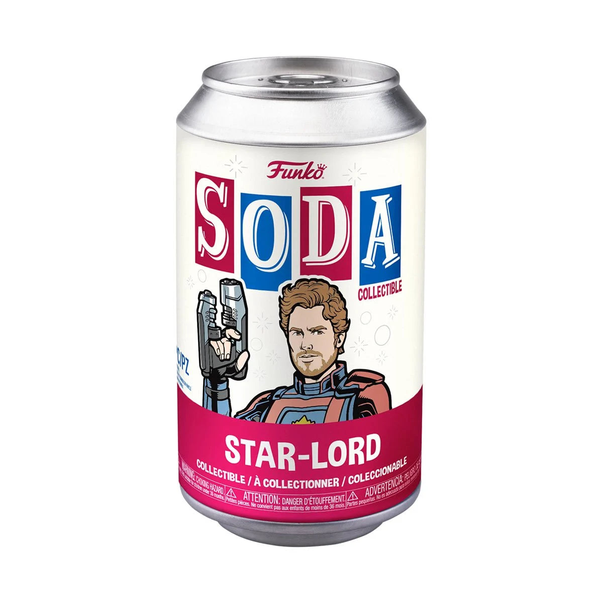 Star-Lord Guardians of the Galaxy Volume 3 Funko Vinyl Soda w/ Chance of chase!