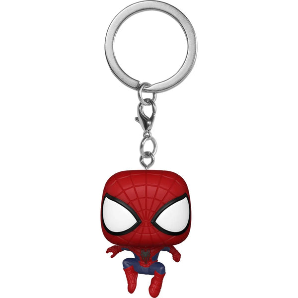 The Amazing Spider-Man No Way Home Leaping Pocket Pop! Key Chain
