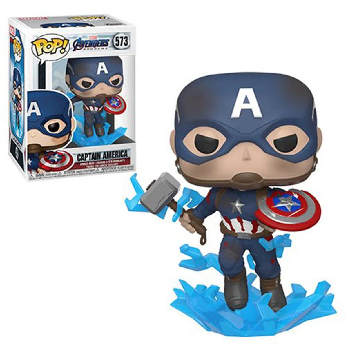 Captain America with Broken Shield Avengers Endgame  Pop! Vinyl Figure