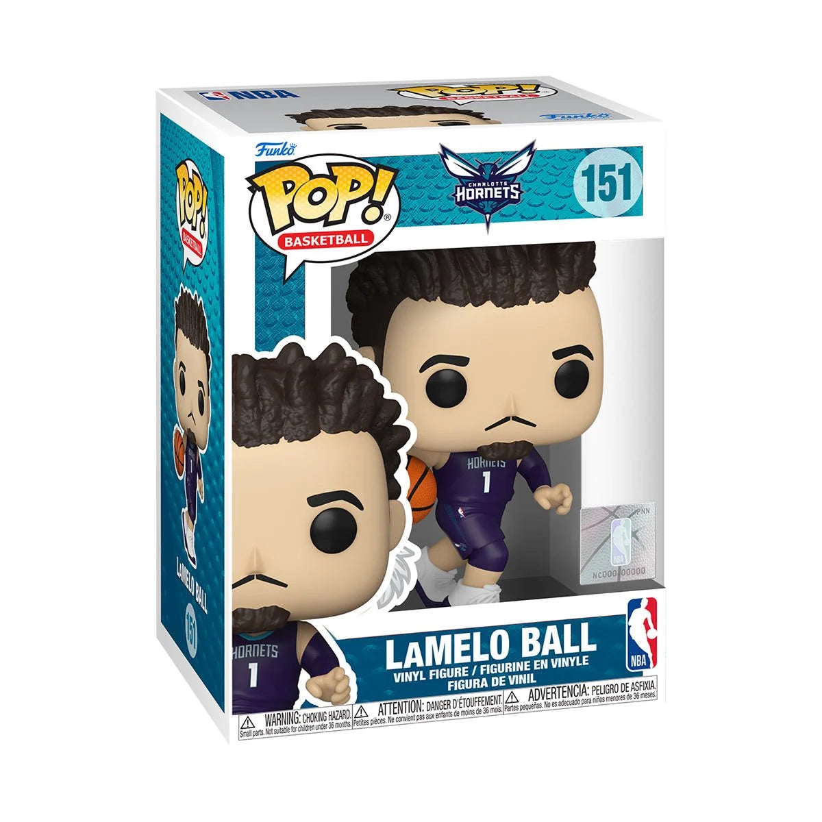 LaMelo Ball NBA Hornets Pop! Vinyl Figure